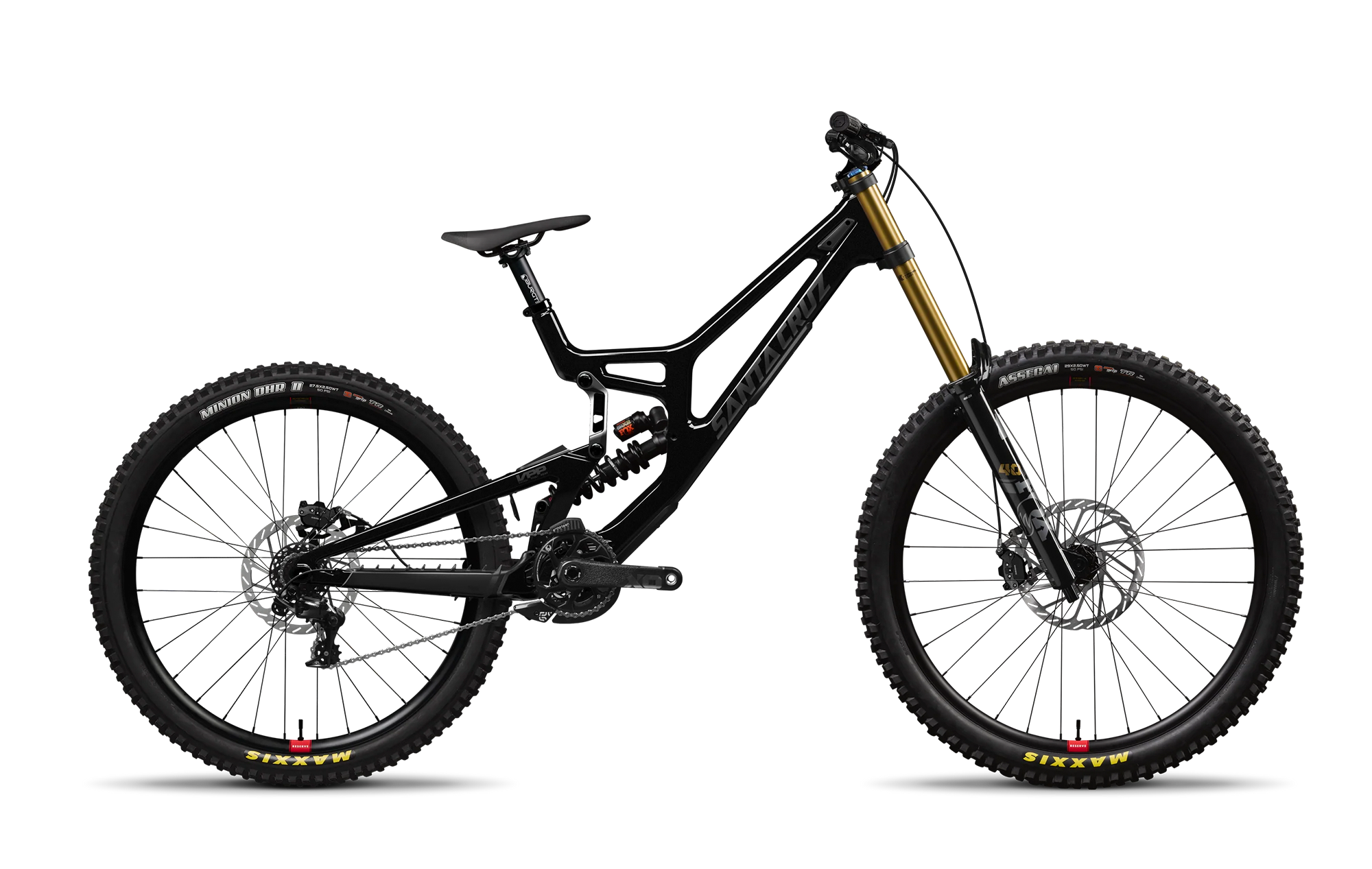 Santa Cruz Bicicleta de dh V10 CC Mullet Kit X01 Negro 2025
