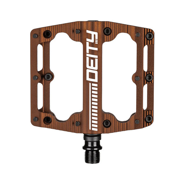 PEDAL FLAT DEITY BLACK KAT BRONZE