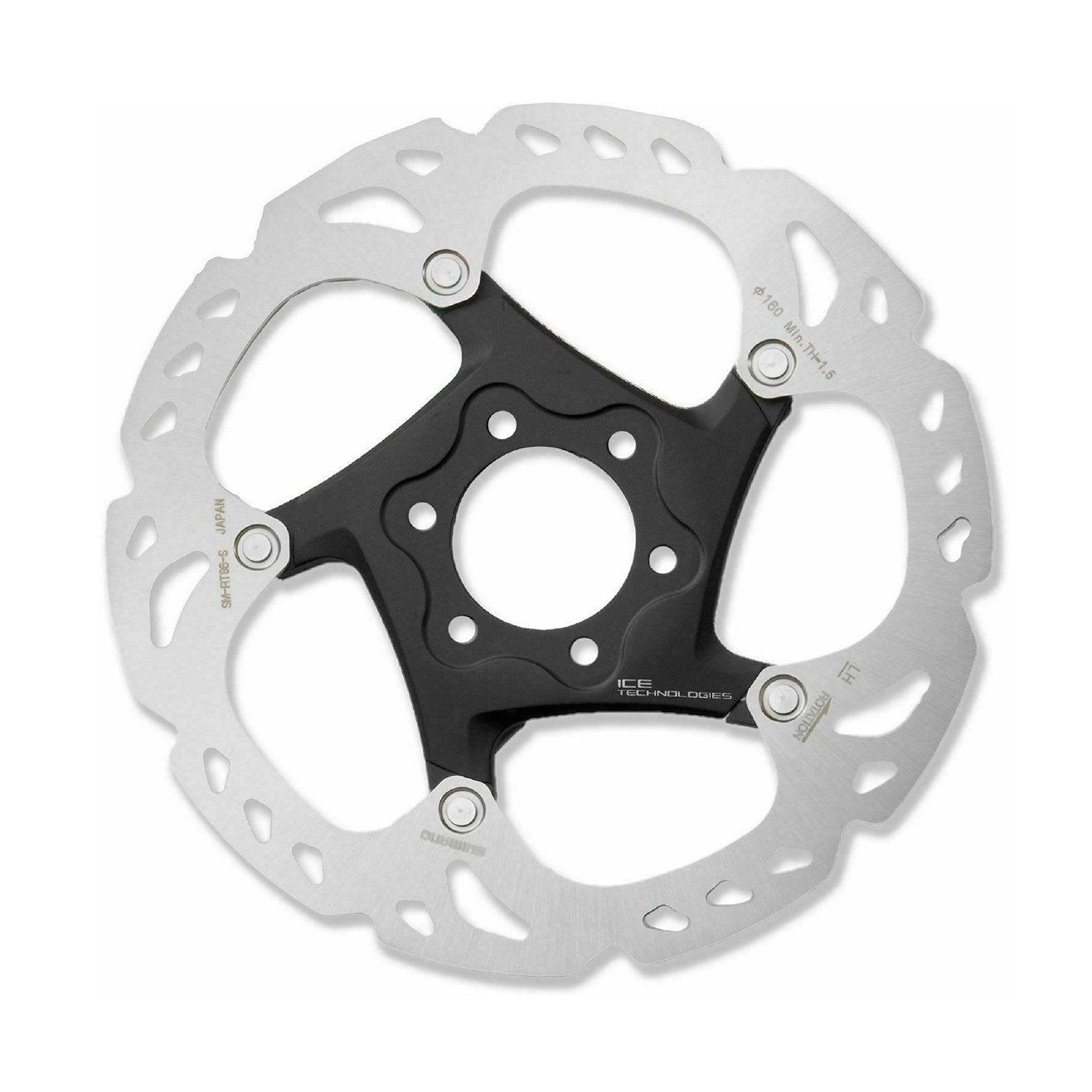 Shimano Rotor Freno Disco XT DEORE SM-RT86 160mm 6 pernos