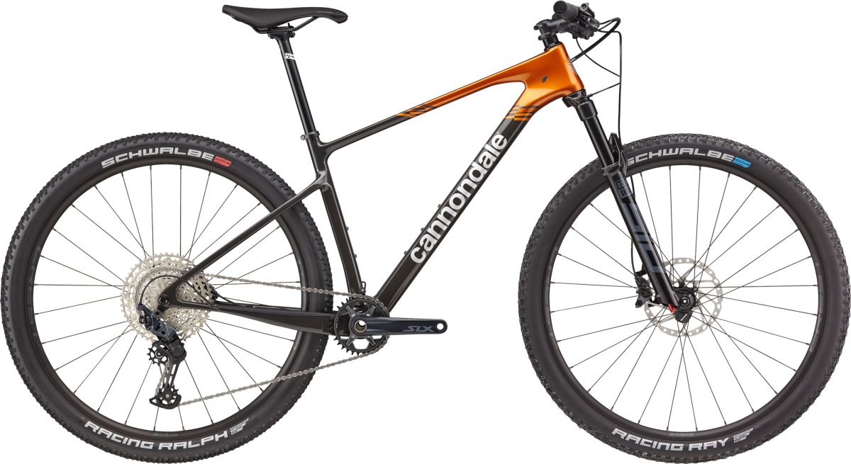Cannondale Bicicleta de Montaña Scalpel HT Carbon 2 Negro Naranjo