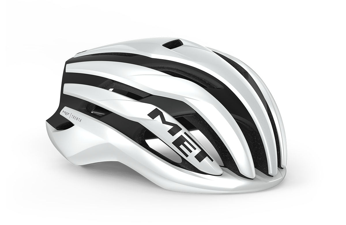 Met Casco de Bicicleta Trenta Mips White Black Matt Glossy