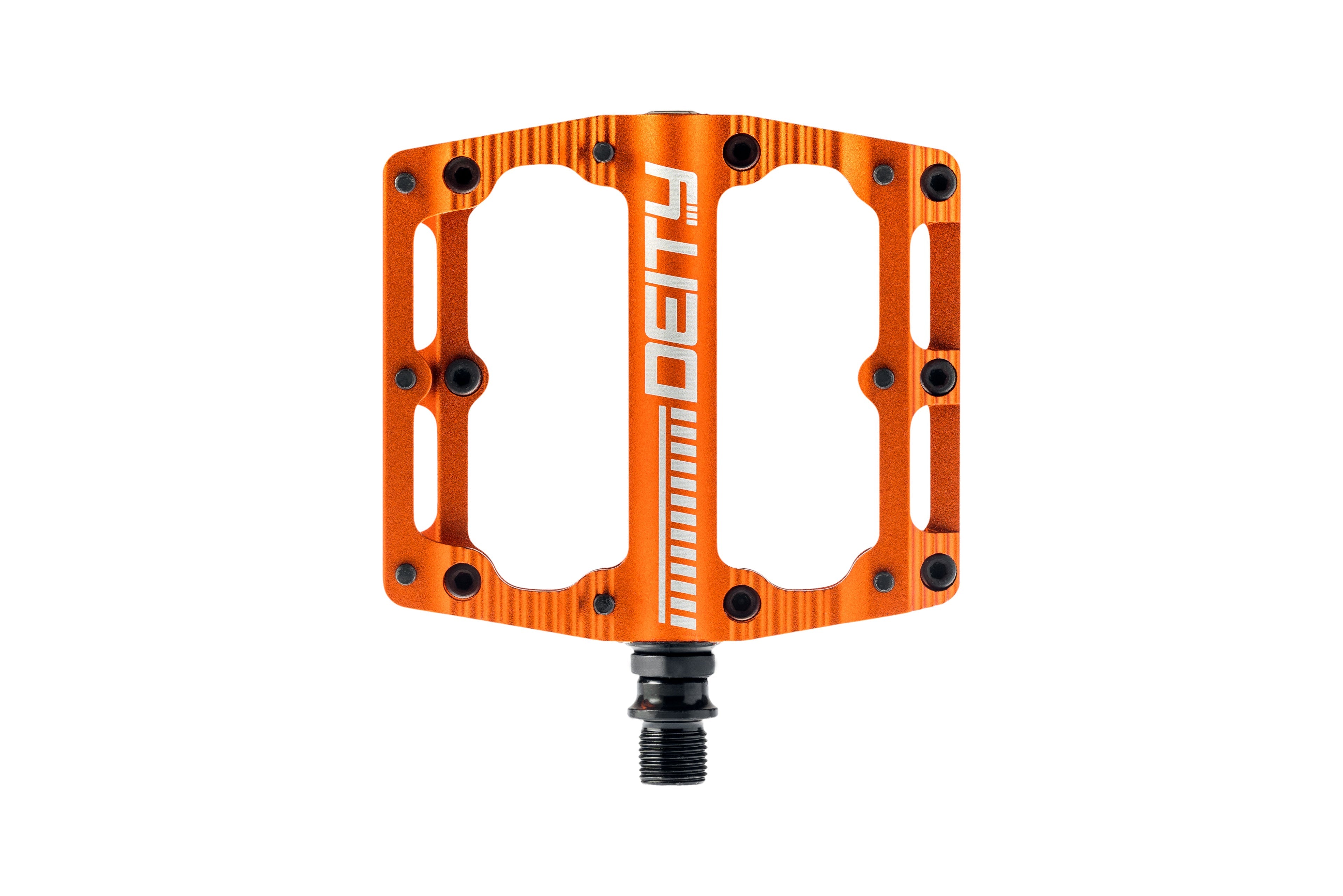 PEDAL FLAT DEITY BLACK KAT ORANGE