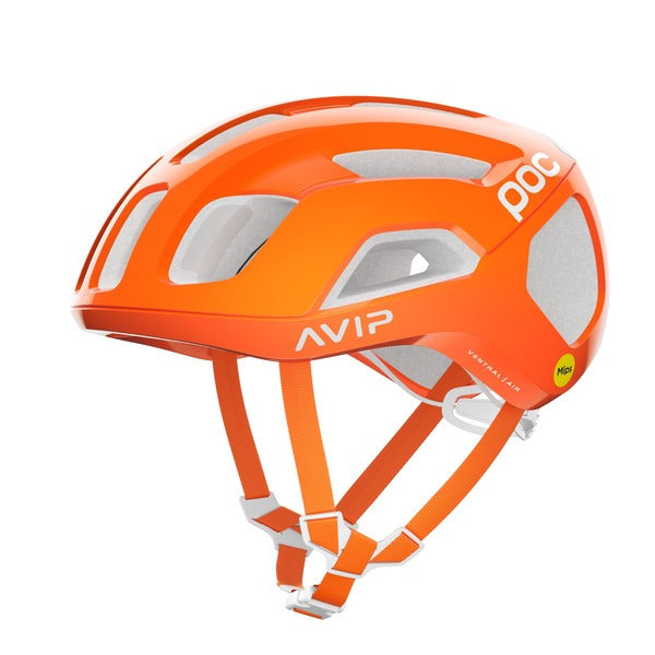 POC Aurora MIPS ヘルメット M/L オレンジ Poc Casco de Bicicleta Ventral Air Mips Fluorescent Orange Avip