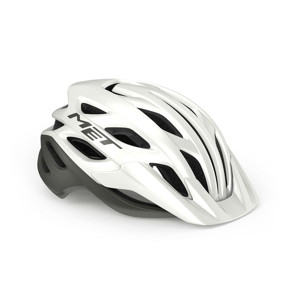 Met Casco de Bicicleta Veleno White Gray Matt Glossy