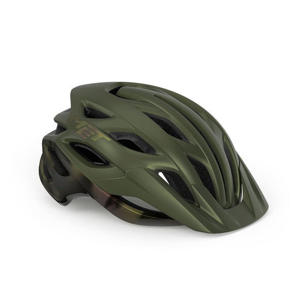 Met Casco de Bicicleta Veleno Olive Iridescent Matt