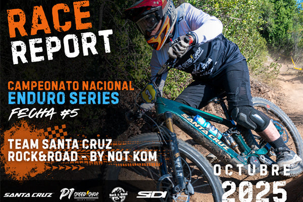 ¡SANTA CRUZ ROCK & ROAD BY NOT KOM A TOPE EN EL ENDURO 2025!