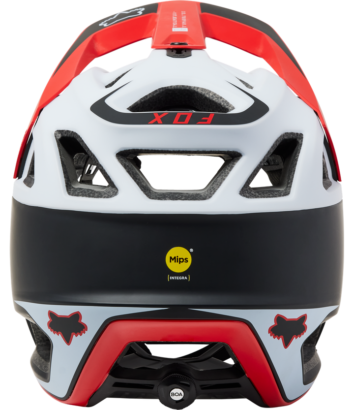 Fox Casco Bicicleta Proframe Mips Rs Sumyt Negro Rojo Blanco