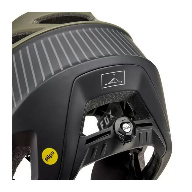 Fox Casco Bicicleta Proframe Mips Rs Mash Verde Oliva