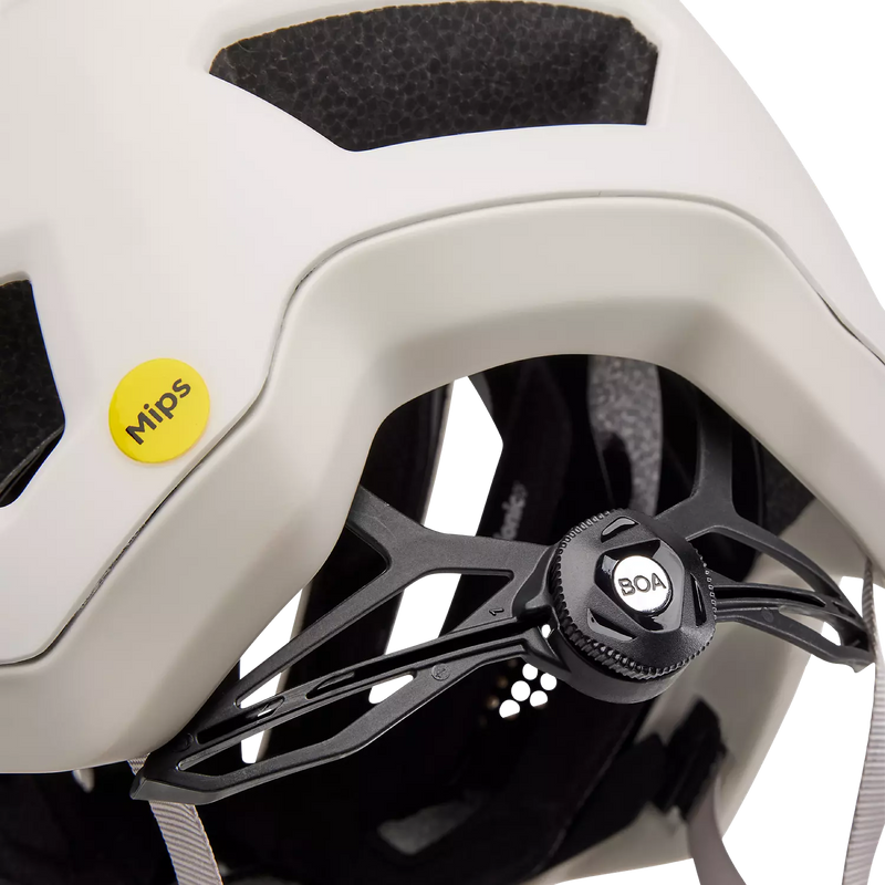 Fox Casco Bicicleta Crossframe Pro Blanco Hueso/Petroleo