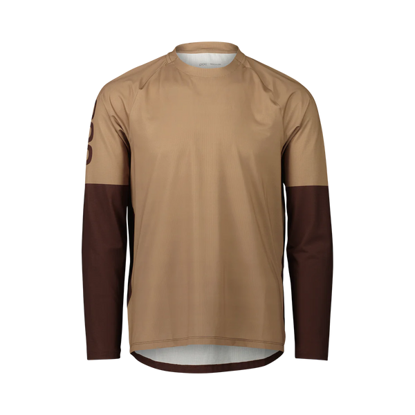 Poc Polera de Bicicleta Essential MTB LS Jersey Jasper Brown