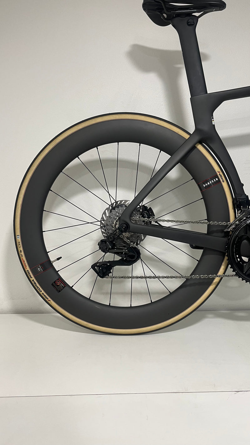 Cervélo S5 Dura-Ace Di2 12v Five Black Exhibición Ultima unidad.