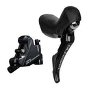 Shimano Freno Hidráulico Completo Trasero Ultegra ST-R8020 (R) BR-R8070 (R) /J-Kit Direct, para 25mm