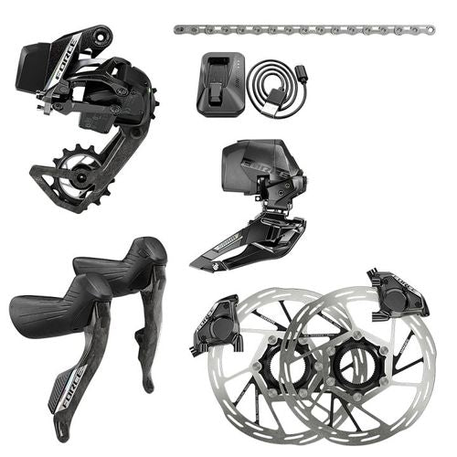 Sram Transmision Force E1 AXS con Discos 160mm