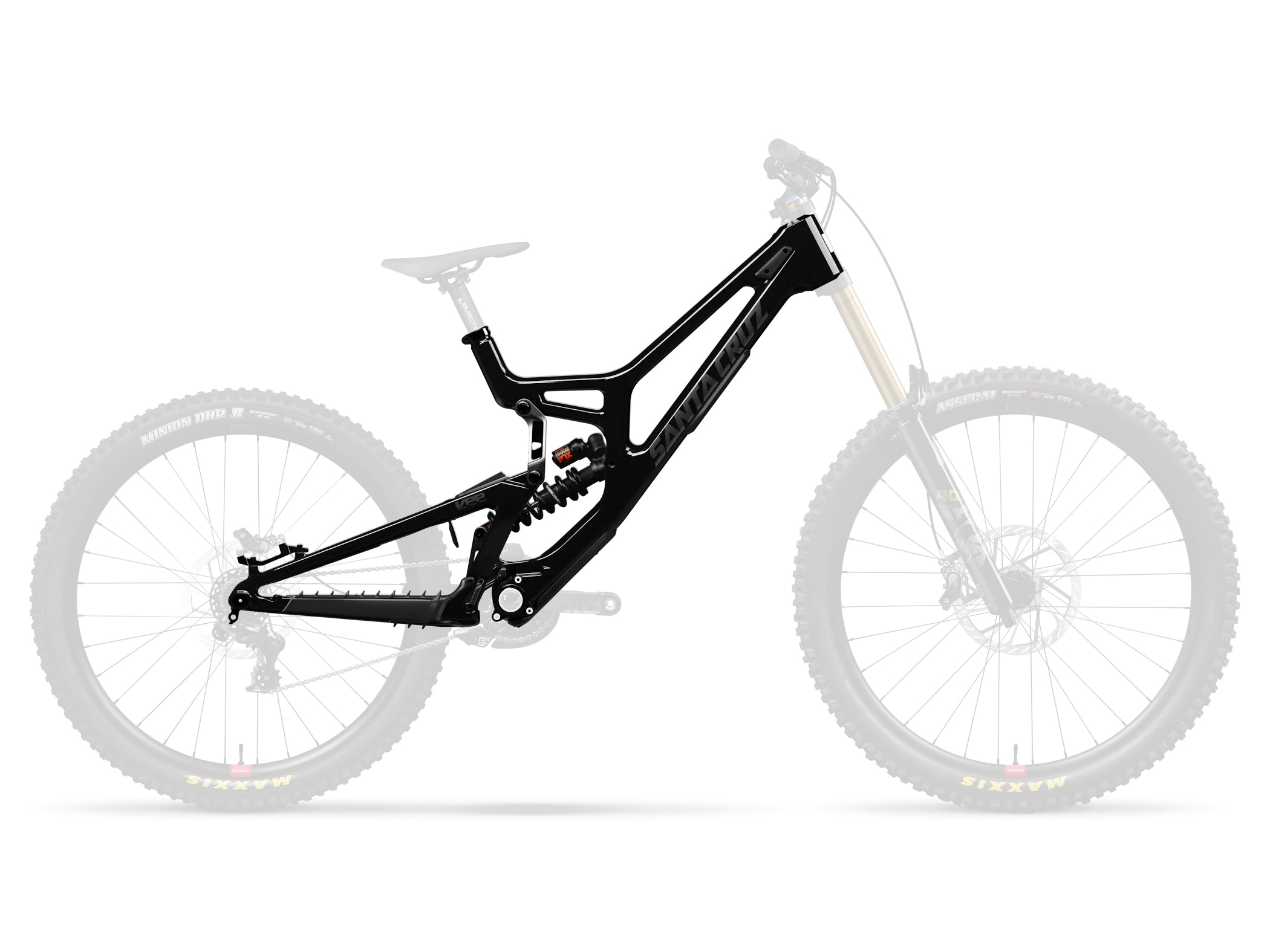 Santa Cruz V10 CC Frameset Negro Shock DHX2 Factory 2025