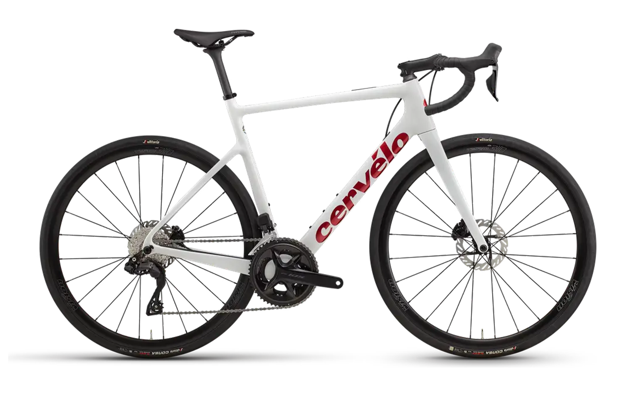 Cervélo Bicicleta Caledonia 105 12v Di2 Vainilla Cherry