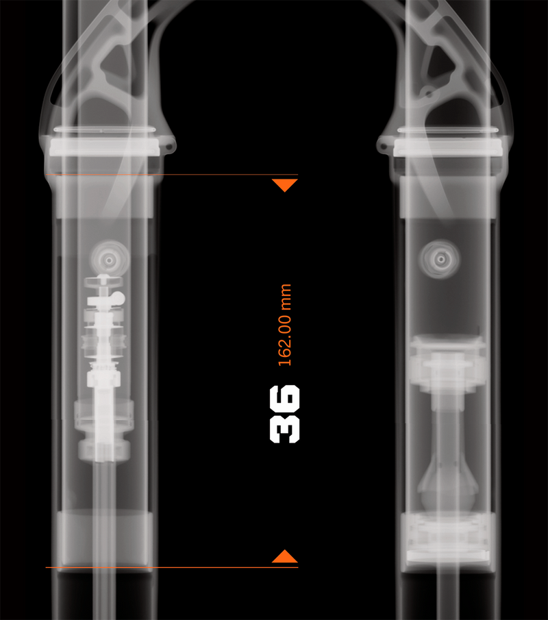 Fox Horquilla 2026 36 K, Float, 29in, F-S 160 Grip X2 Shiny Orange