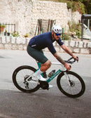 Bicycle Line Calza Bib Corto Zoncolan S4 Verde Oscuro