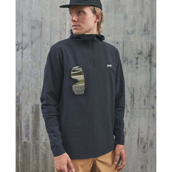 Poc Poleron Mantle Thermal Hoodie Uranium Black