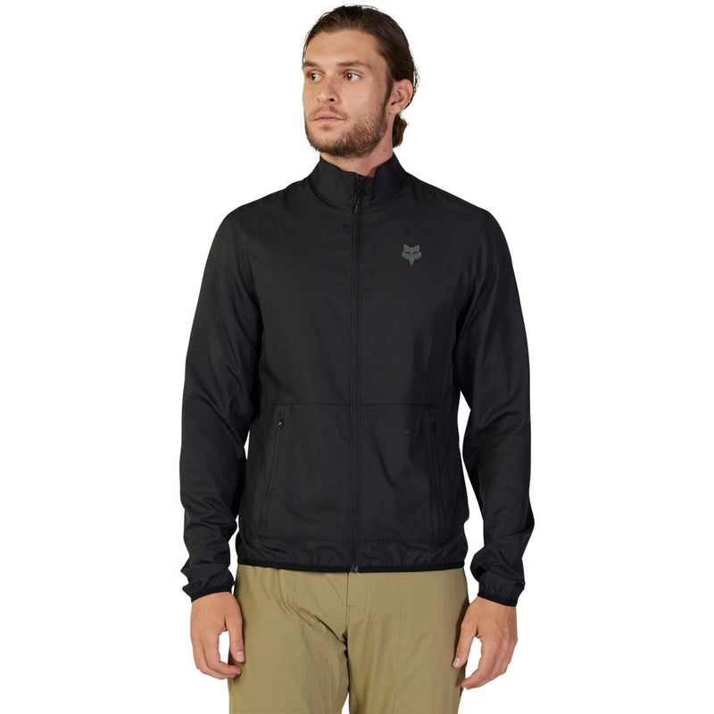 Fox Chaqueta Cortavientos Bicicleta Ranger Negro