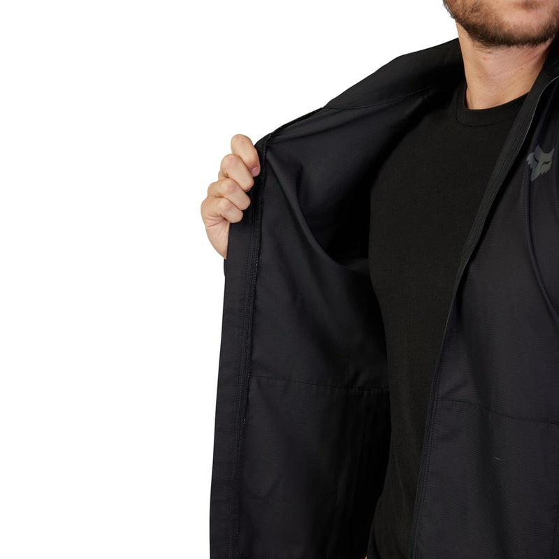 Fox Chaqueta Cortavientos Bicicleta Ranger Negro
