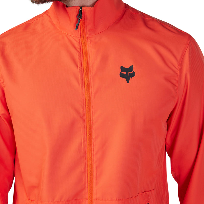 Fox Chaqueta Cortavientos Bicicleta Ranger Naranjo