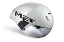 MET Casco de Bicicleta Codatronca CE White Silver Matt Glossy