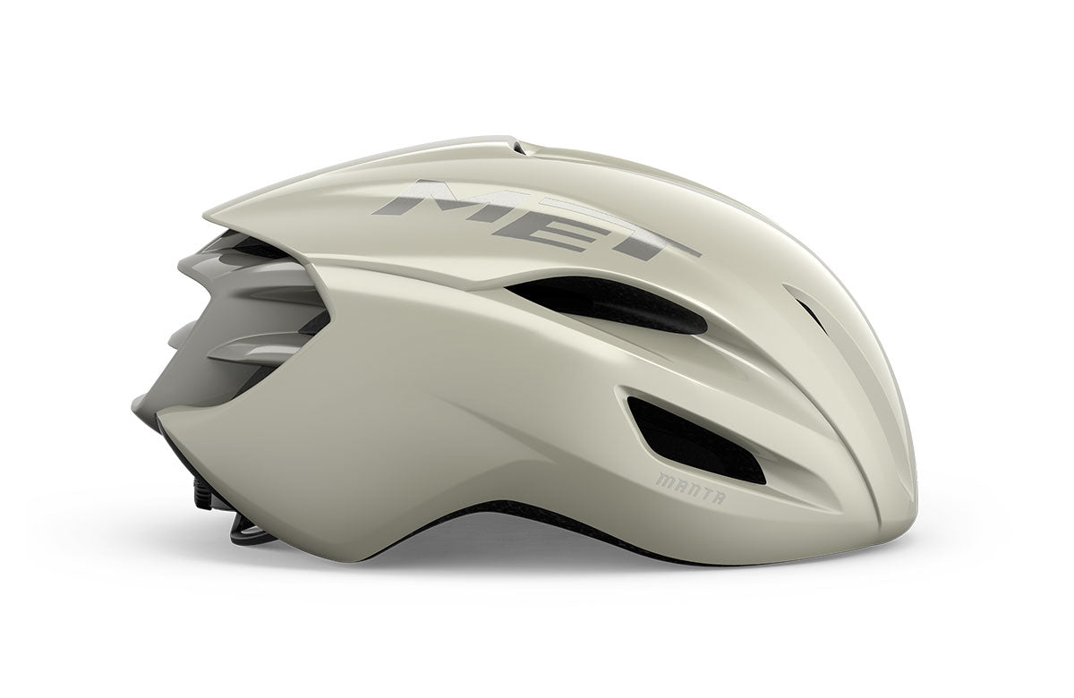 MET Casco de Bicicleta Manta Mips CE Greige Glossy