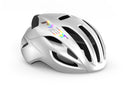 Met Casco de Bicicleta  Rivale Mips White Holographic Glossy