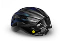 MET Casco de Bicicleta Trenta 3K Carbon Mips CE Blue Iridescent Matt