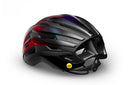 MET Casco de Bicicleta Trenta 3K Carbon Mips Red Iridescent Glossy