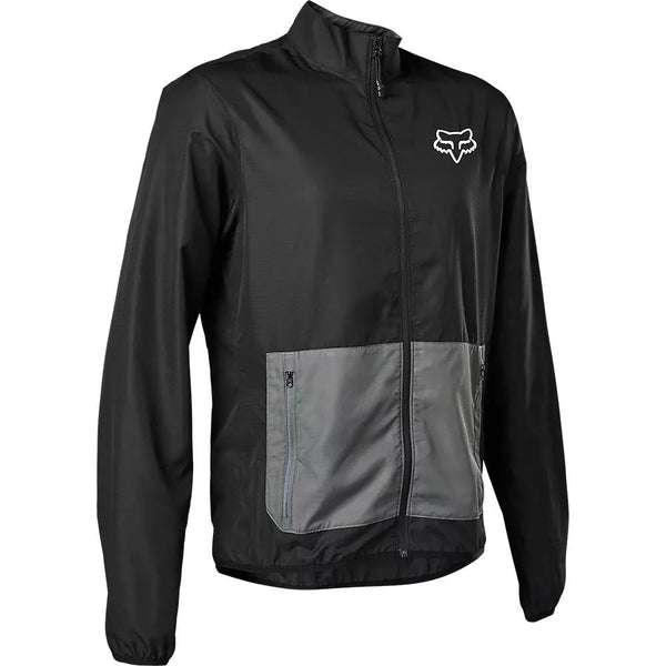 Fox Chaqueta Cortavientos Bicicleta Ranger Negro/Gris