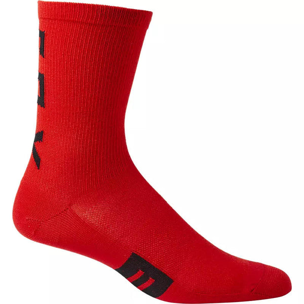 Fox Calcetines Bicicleta Flexair 6 Merino Rojo