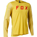 Fox Polera Bicicleta Flexair Pro Manga Larga Amarillo