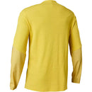 Fox Polera Bicicleta Flexair Pro Manga Larga Amarillo