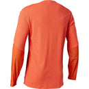 Fox Polera Bicicleta Flexair Pro Manga Larga Naranjo