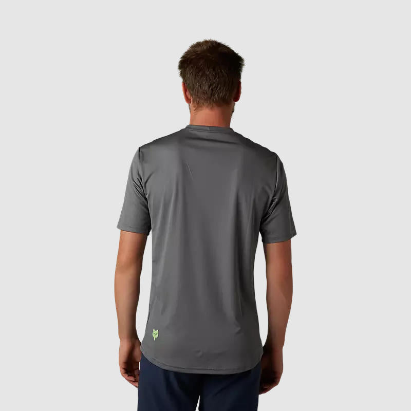 Fox Polera Bicicleta Ranger Moth Race Gris
