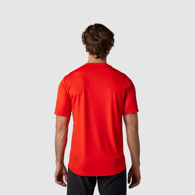 Fox Polera Bicicleta Ranger Moth Race Rojo