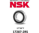 Rodamiento NSK 1787-2rs 17x28x7