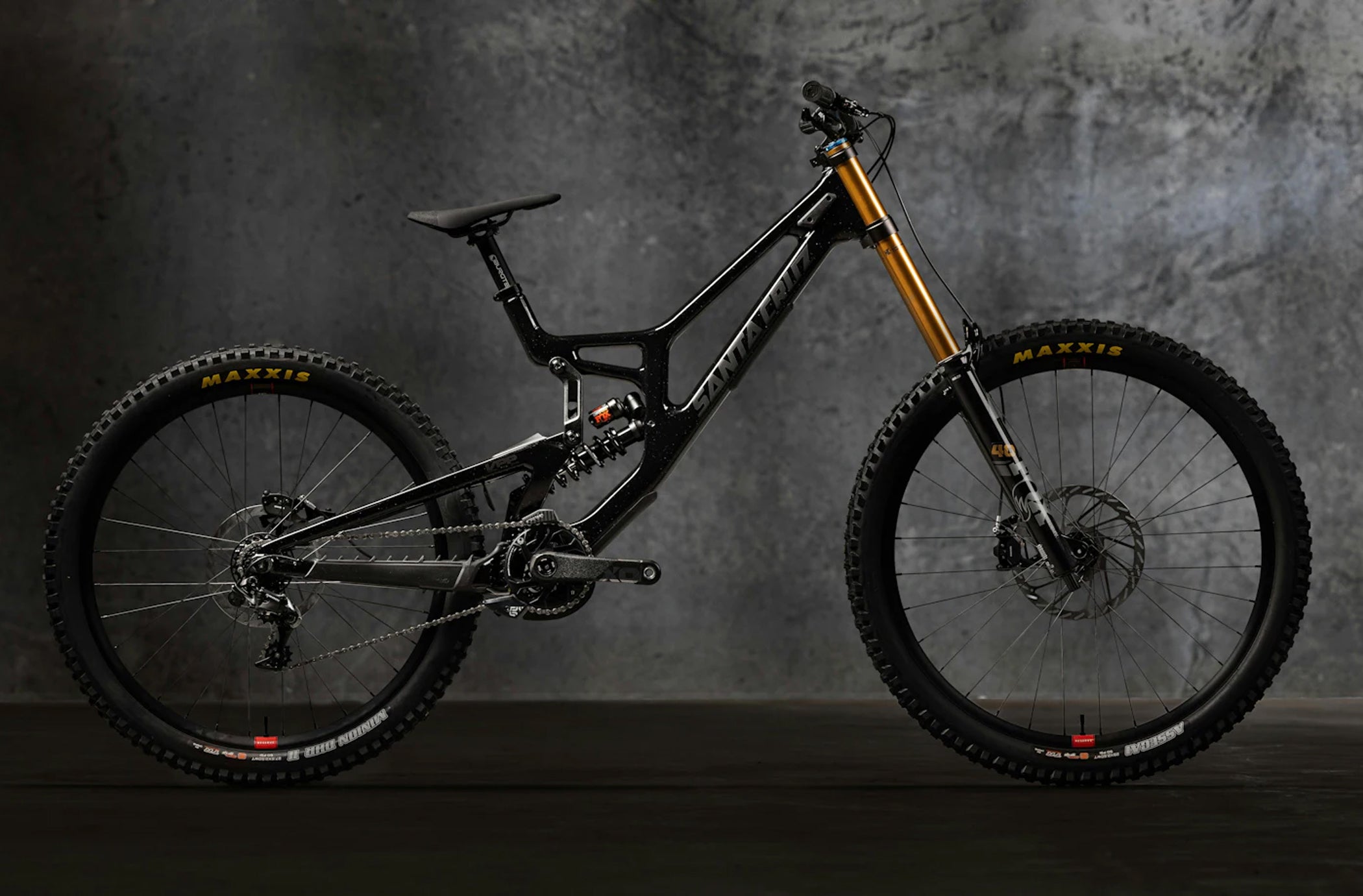 Santa Cruz V10 CC Frameset Negro Shock DHX2 Factory 2025