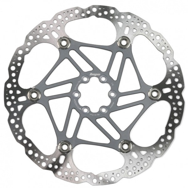 Hope Rotor Disco Flotante 220Mm Plateado