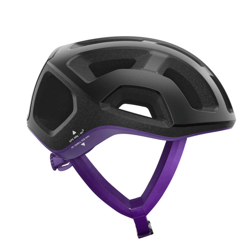 Poc Casco de Bicicleta Ventral Lite Uranium Black/Sapphire Purple Matt
