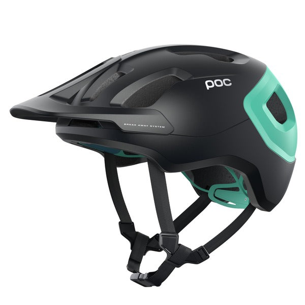 Poc Casco de Bicicleta  Axion Spin Black Fluorite Green