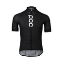 Poc Tricota Essential Road Logo Jersey Uranium Black