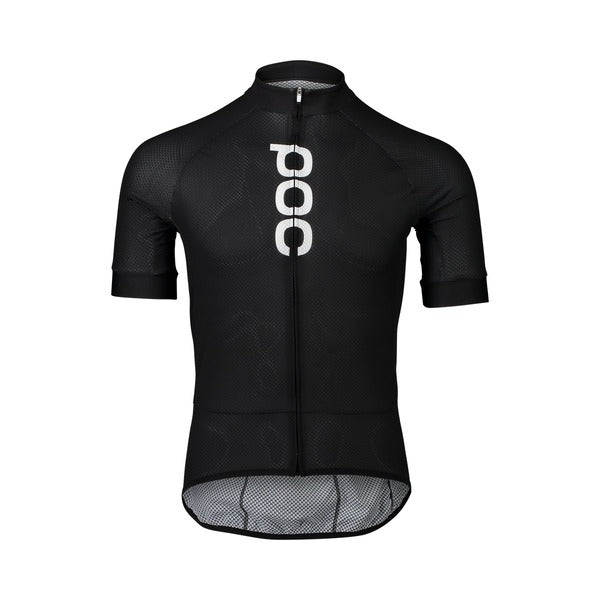 Poc Tricota Essential Road Logo Jersey Uranium Black