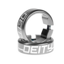 Deity Abrazadera Repuesto Para Puños Color Platinum