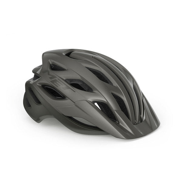 Met Casco de Bicicleta Veleno Titanium Metallic Matt