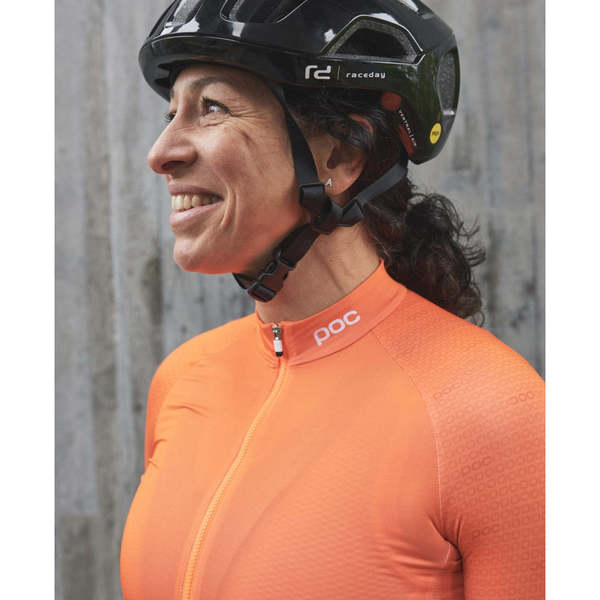 Poc Tricota Mujer Essential Road Jersey Zink Orange