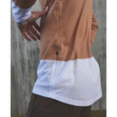Poc Polera de Bicicleta Mtb Pure Ls Jersey Cafe/Blanco