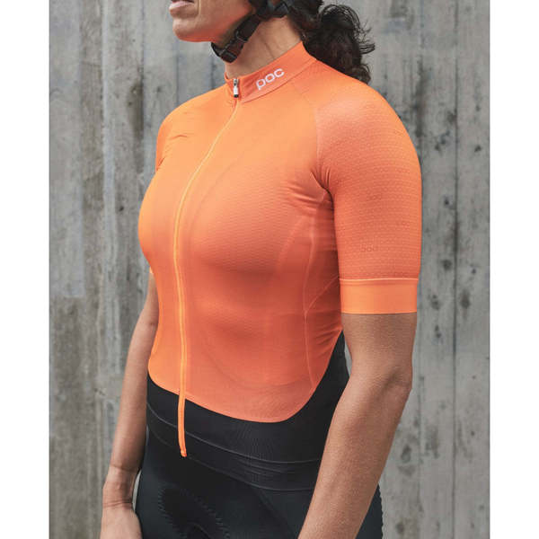 Poc Tricota Mujer Essential Road Jersey Zink Orange