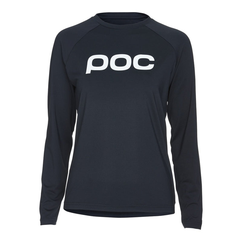 Poc Polera de Bicicleta Mujer Reform Enduro Jersey Uranium Black